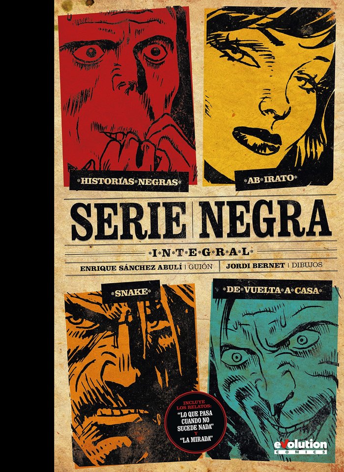 Serie negra, de ENRIQUE SANCHEZ | portada del libro