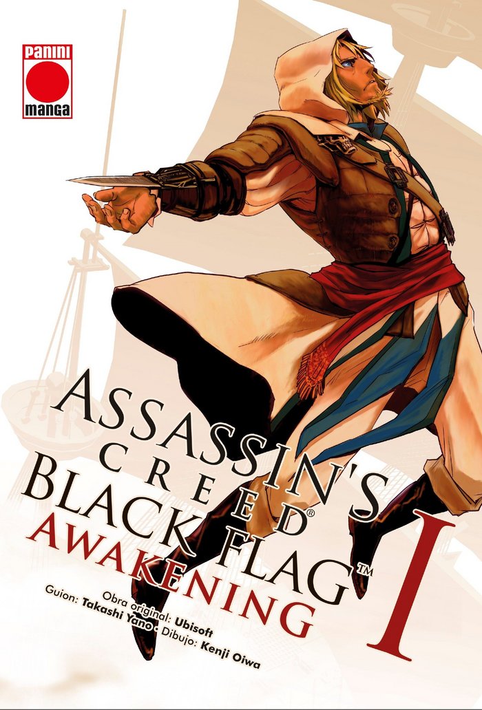 Assasin's creed black flag 1, de YANO | portada del libro