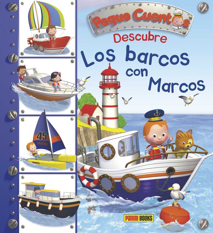 Peque Cuentos. Descubre los barcos con Marcos, de VV.AA. | portada del libro