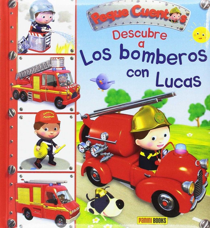 LOS BOMBEROS CON LUCAS, de VV.AA. | portada del libro