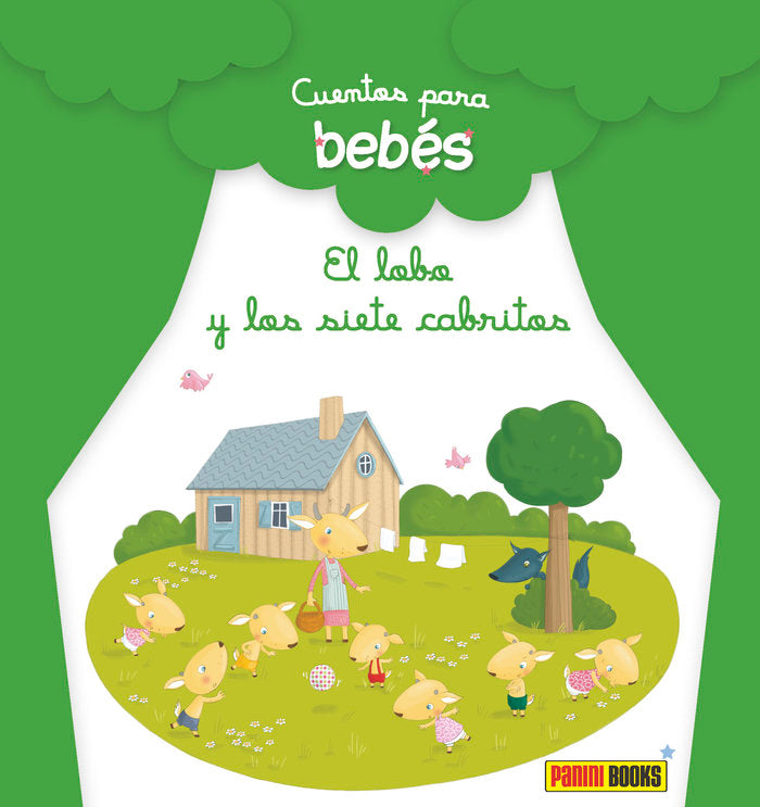 CUENTOS PARA BEBÉS, El lobo y los siete cabritos, de VV.AA. | portada del libro