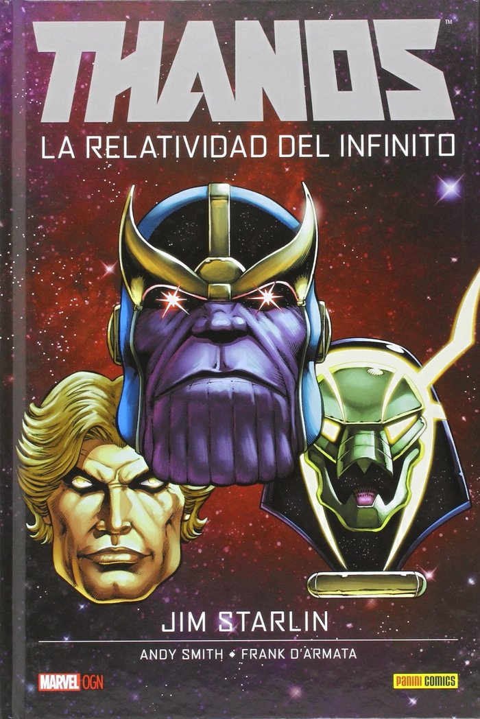Thanos: la relatividad del infinito, de STARLIN JIM | portada del libro