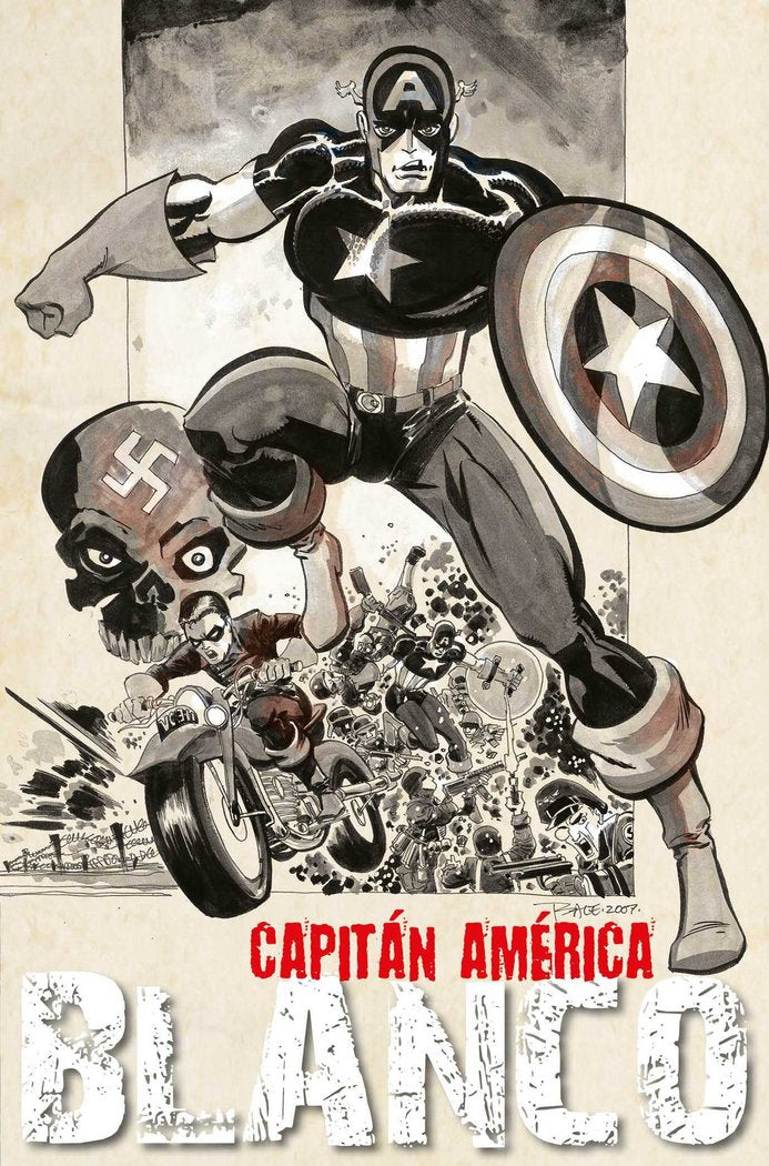 CAPITAN AMERICA BLANCO, de SALE TIM#JEPH L | portada del libro