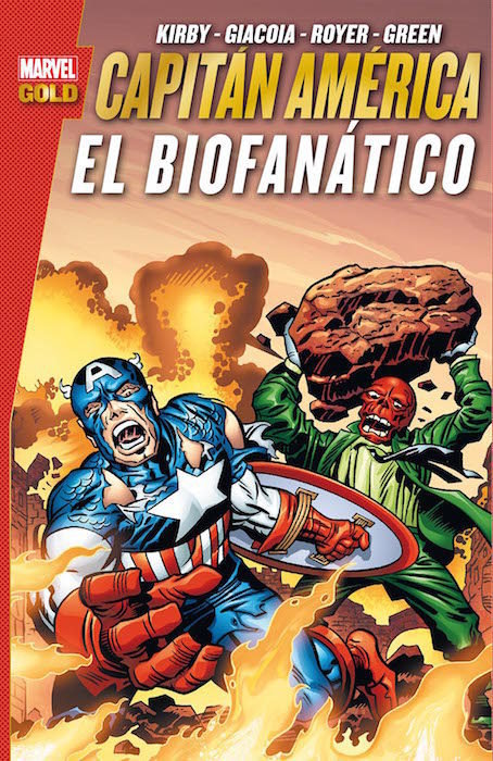 MV GOLD CAPITAN AMERICA EL BIOFANATICO, de KIRBY JACK | portada del libro
