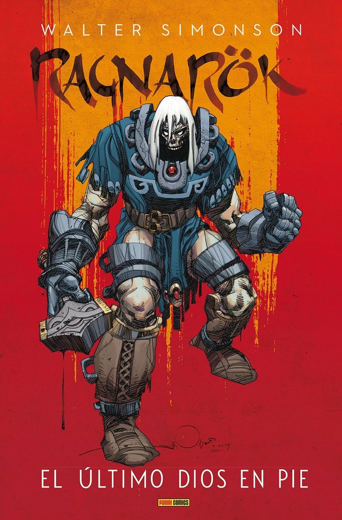 RAGNAROK LAST GOD STANDING, de SIMONSON WALTER | portada del libro