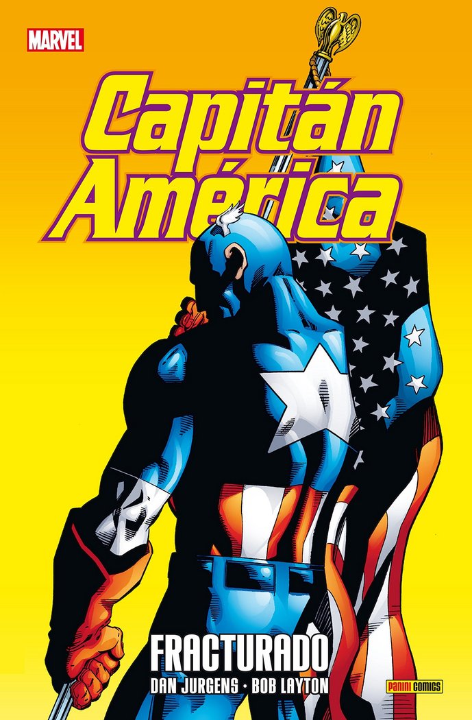 CAPITAN AMERICA FRACTURADO, de DAN JURGENS | portada del libro