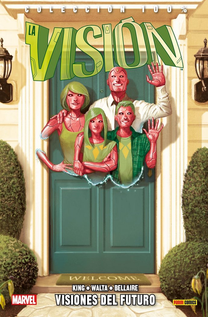 LA VISION 1. VISIONES DEL FUTURO, de GABRIEL HERNANDEZ WALTA#TOM KING | portada del libro