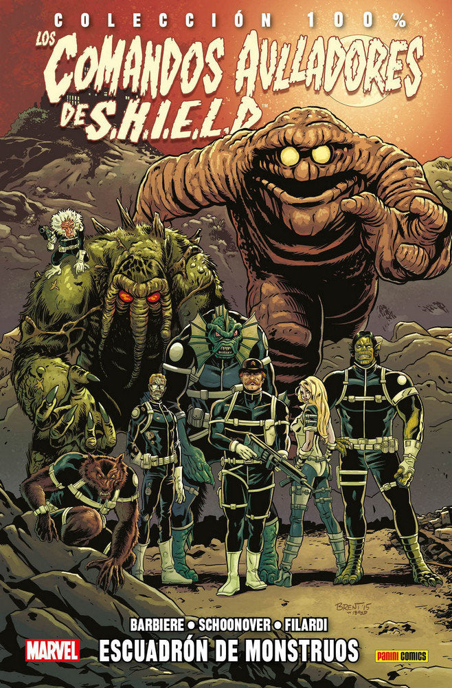 Los comandos aulladores de Shield, de AL EWING#FRANK BARBIERE | portada del libro