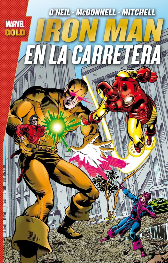 IRON MAN: EN LA CARRETERA, de O'NEIL | portada del libro
