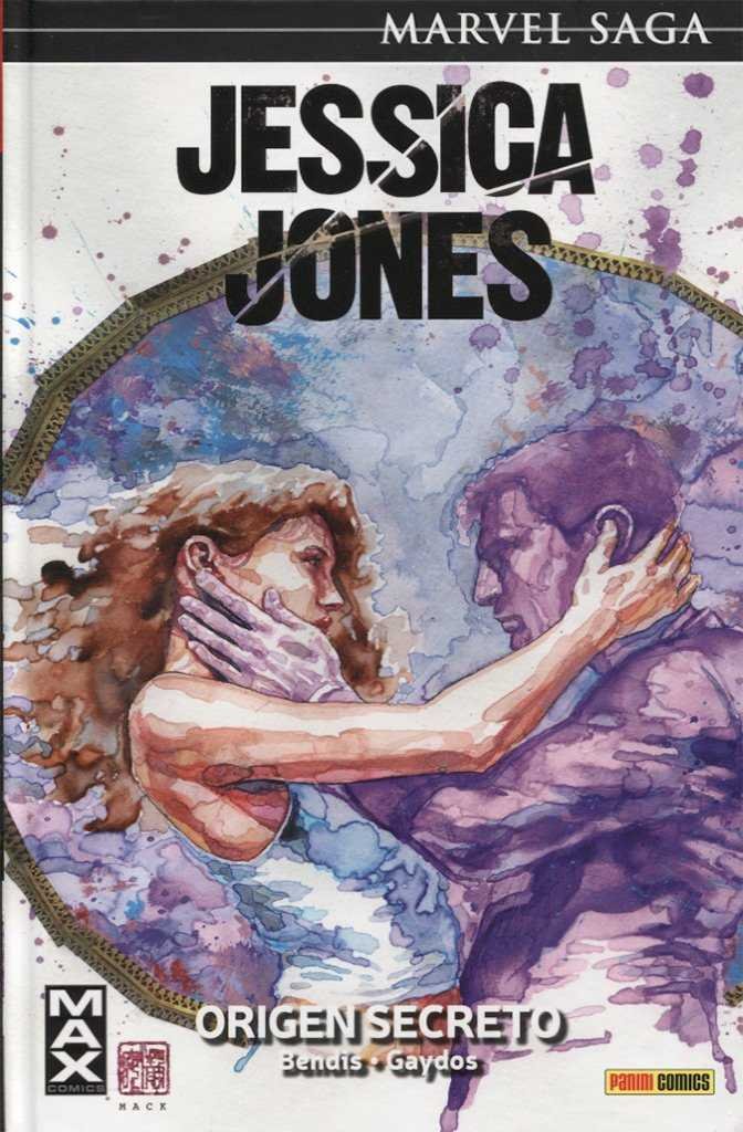 JESSICA JONES: ORIGEN SECRETO, de BENDIS | portada del libro