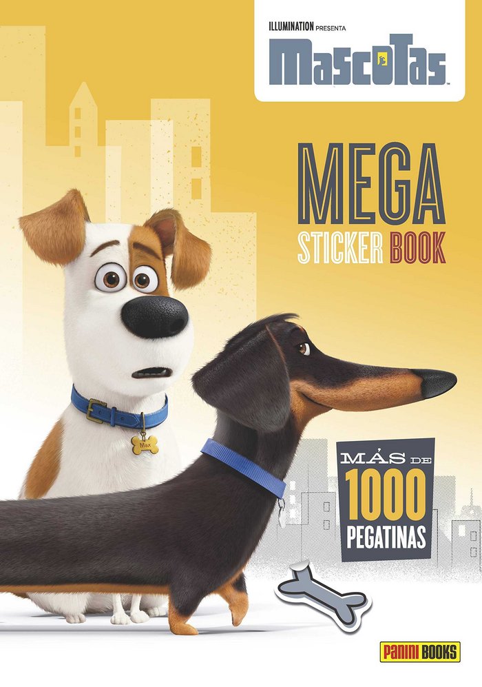 MASCOTAS MEGA STICKER BOOK | portada del libro