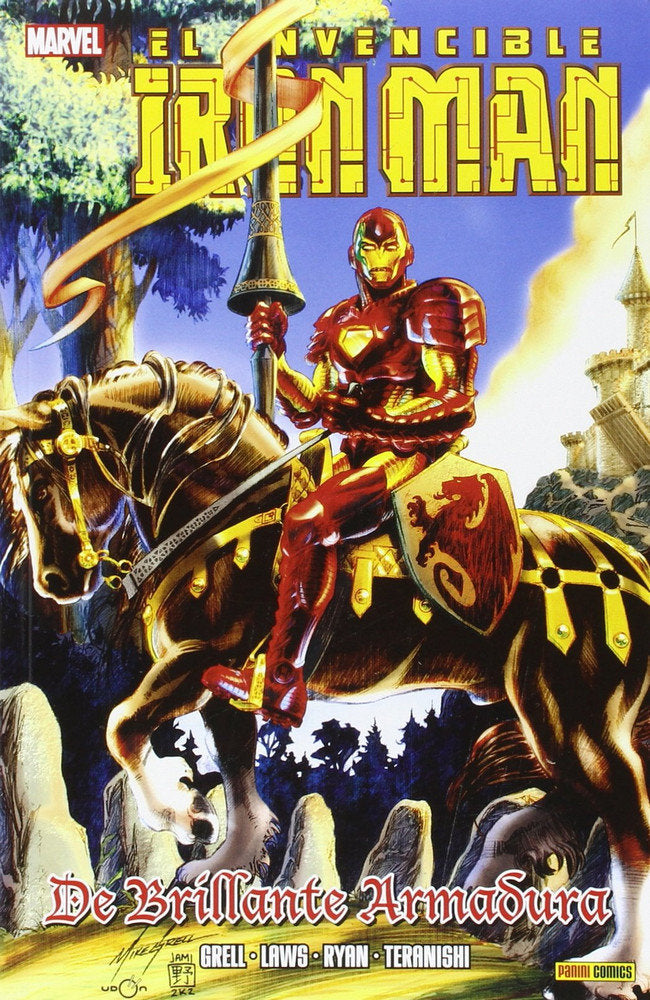 El invencible Iron Man: de brillante armadura, de GRELL | portada del libro