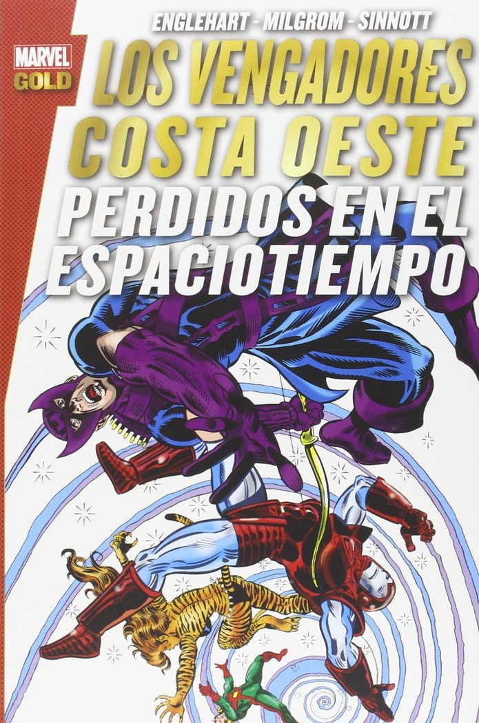 LOS VENGADORES COSTA OESTE, de ENGLEHART | portada del libro