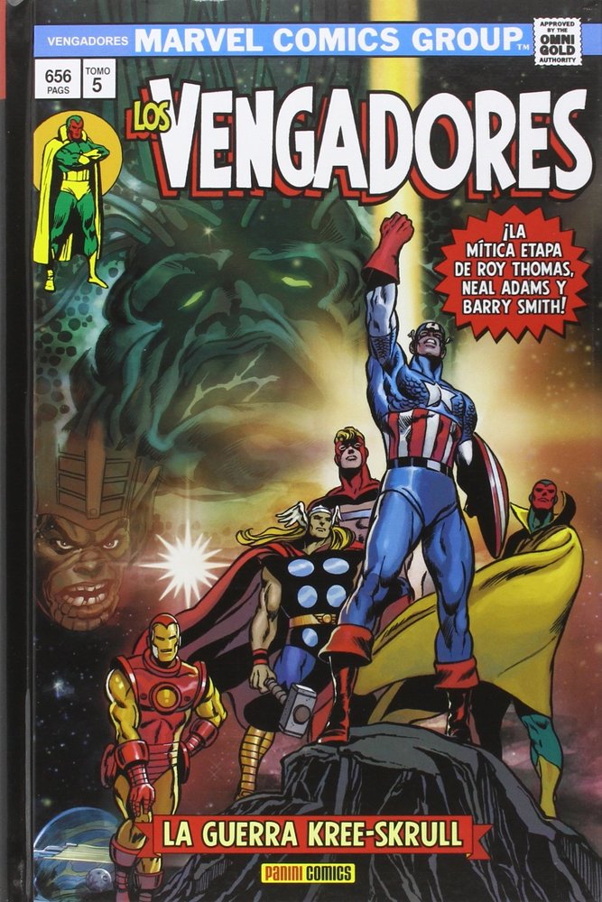 LOS VENGADORES, de THOMAS, ROY | portada del libro