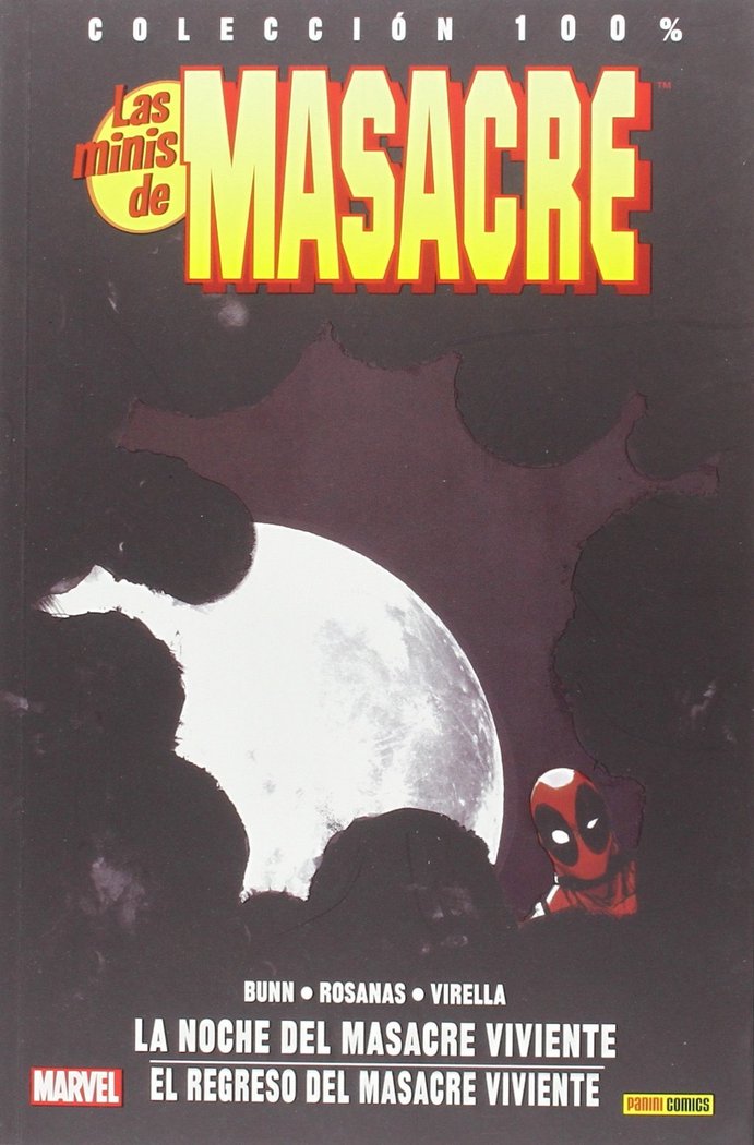 100% MARVEL. LAS MINIS DE MASACRE 4, de CULLEN BUNN | portada del libro