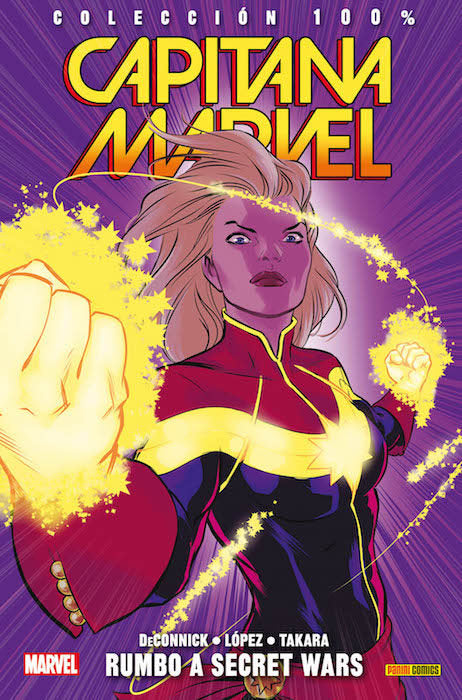 Capitana marvel 4. Rumbo a secret wars, de SUE DECONNICK#DAVID LOPEZ#MARCIO TAK | portada del libro