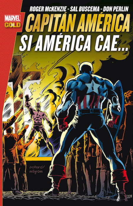 CAPITAN AMERICA: SI AMERICA CAE..., de MCKENZIE | portada del libro