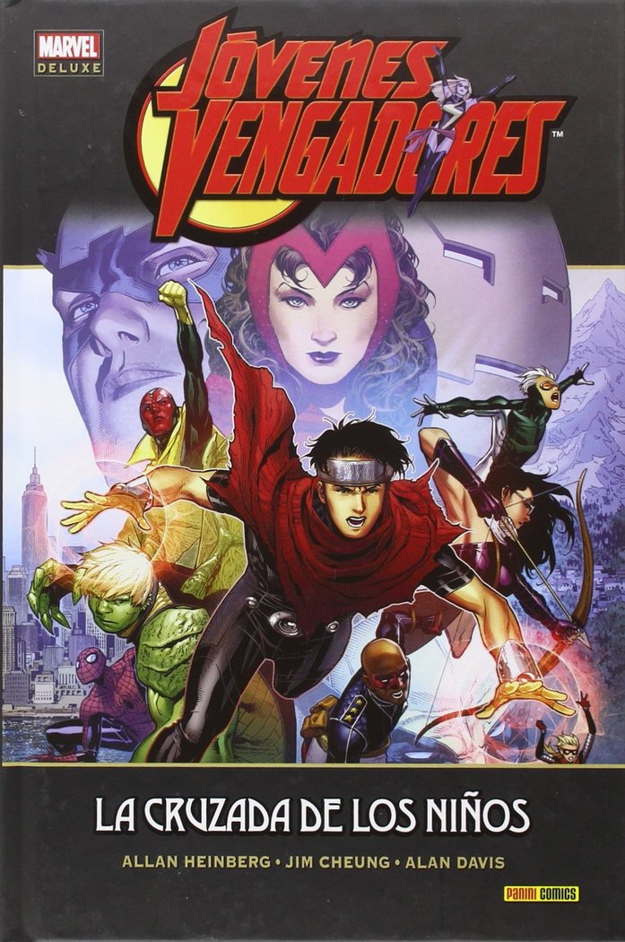 JOVENES VENGADORES 3. LA CRUZADA DE LOS NIÑOS, de ALLAN HEINBERG#JIM CHEUNG#OLIVIER COIPEL#ALA | portada del libro