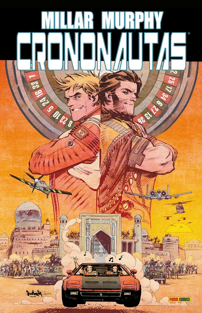 CRONONAUTAS, de MILLAR | portada del libro