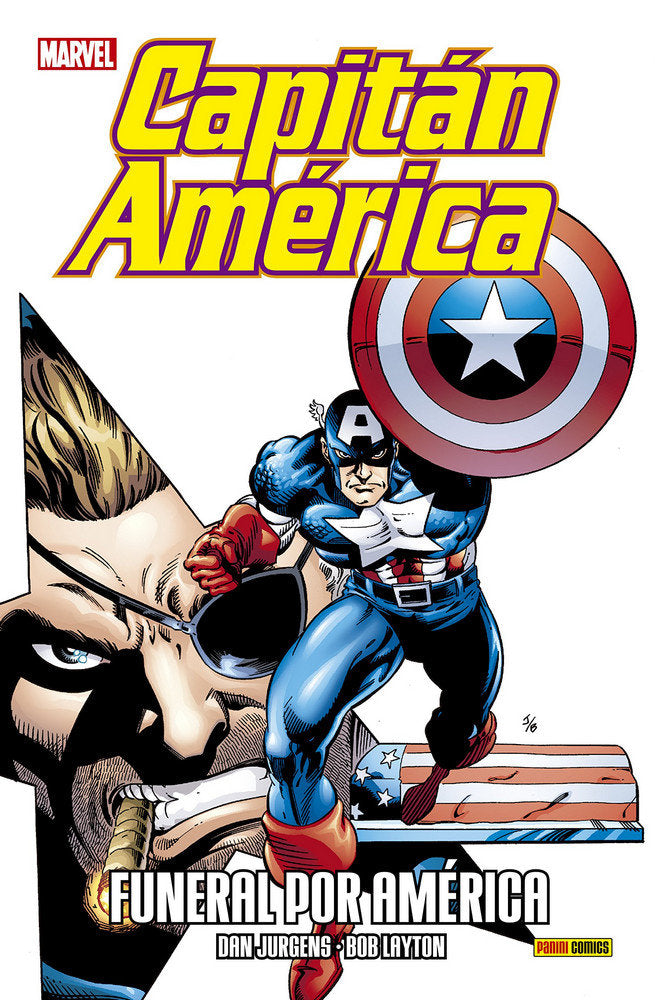Capitán américa: funeral por América, de DAN JURGENS#STUART IMMONEN#JOHN ROMI | portada del libro