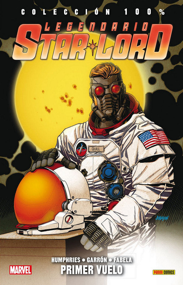 Legendario starlord 02: primer vuelo, de HUMPHRIES | portada del libro
