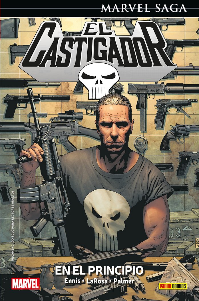 MARVEL SAGA 17. EL CASTIGADOR 2, de GARTH ENNIS#LEWIS LAROSA | portada del libro