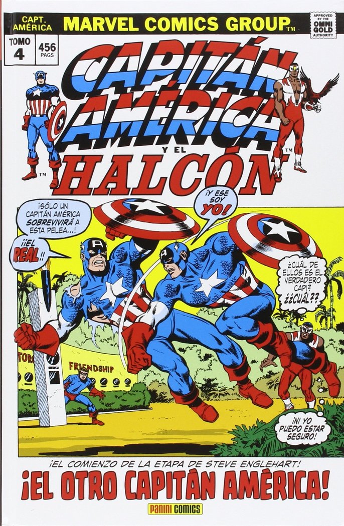 CAPITAN AMERICA Y EL HALCON 4, de GERRY CONWAY#STEVE ENGLEHART#SAL BUSCEMA | portada del libro