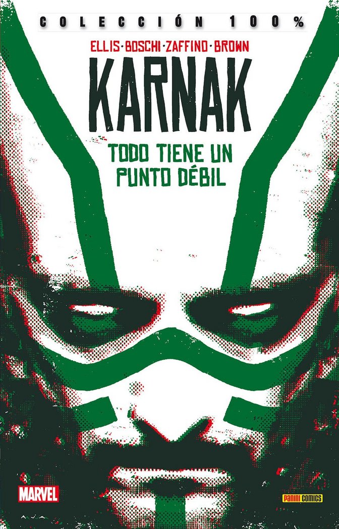 KARNAK 01: TODO TIENE UN PUNTO DEBIL, de ELLIS | portada del libro