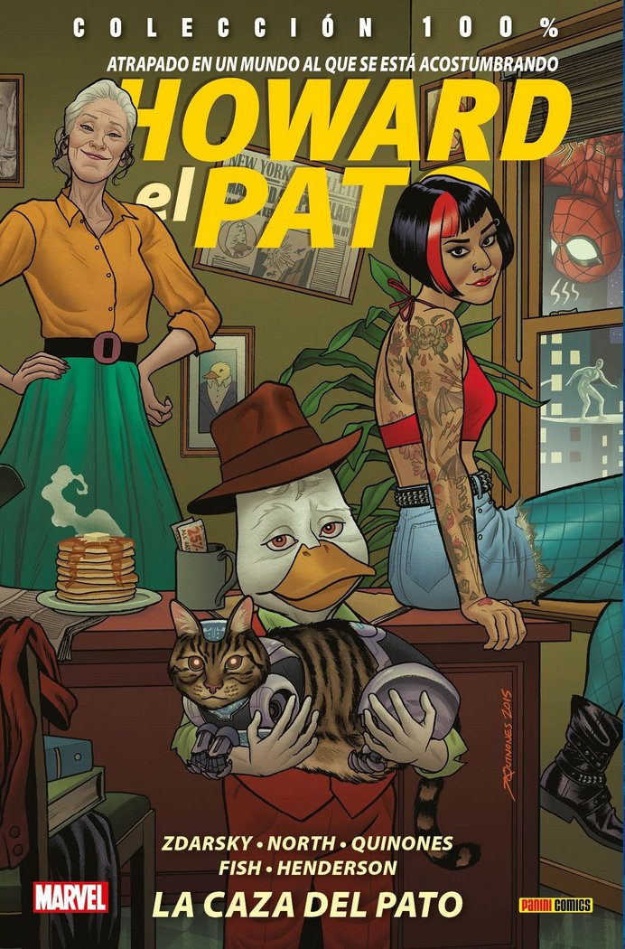 100% MARVEL. HOWARD EL PATO 2, de CHIP ZDARSKY | portada del libro