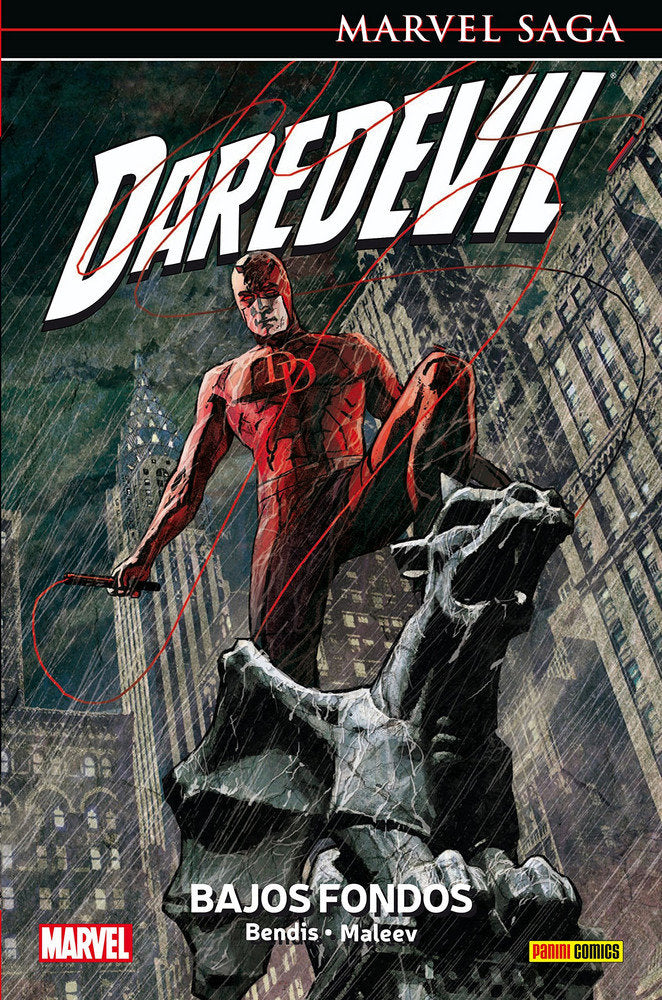 Daredevil 07: bajos fondos, de BENDIS | portada del libro