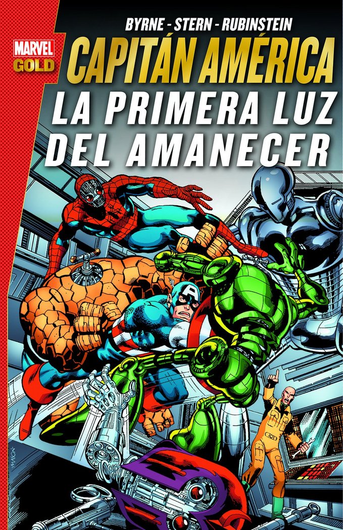 Capitán América: la primera luz del amanecer, de AA.VV. | portada del libro
