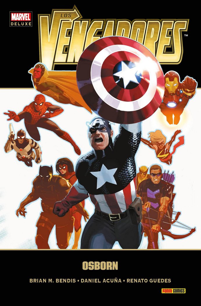 LOS VENGADORES 04: OSBORN, de BENDIS | portada del libro