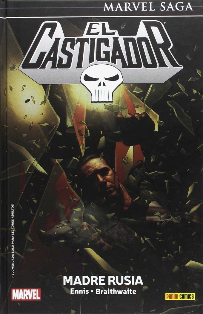 EL CASTIGADOR, de ENNIS | portada del libro