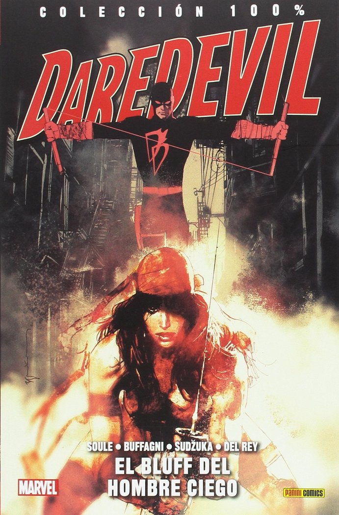 DAREDEVIL: EL HOMBRE SIN MIEDO, de SOULE | portada del libro