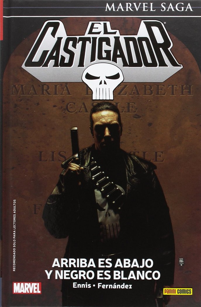 CASTIGADOR, EL, de ENNIS | portada del libro