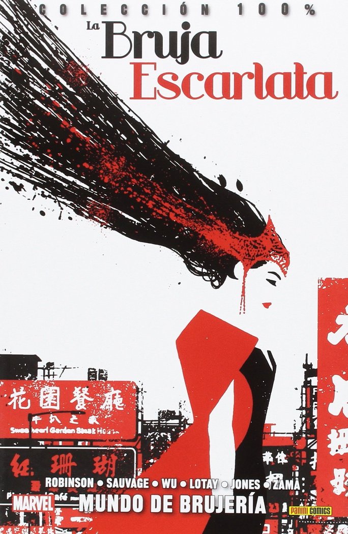 BRUJA ESCARLATA, LA, de ROBINSON | portada del libro