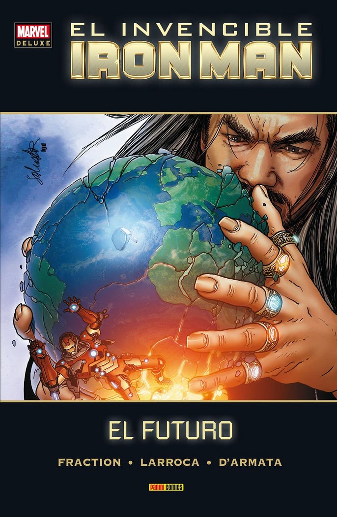 INVENCIBLE IRON MAN 08: EL FUTURO (ULTIMO NUMERO), de FRACTION | portada del libro