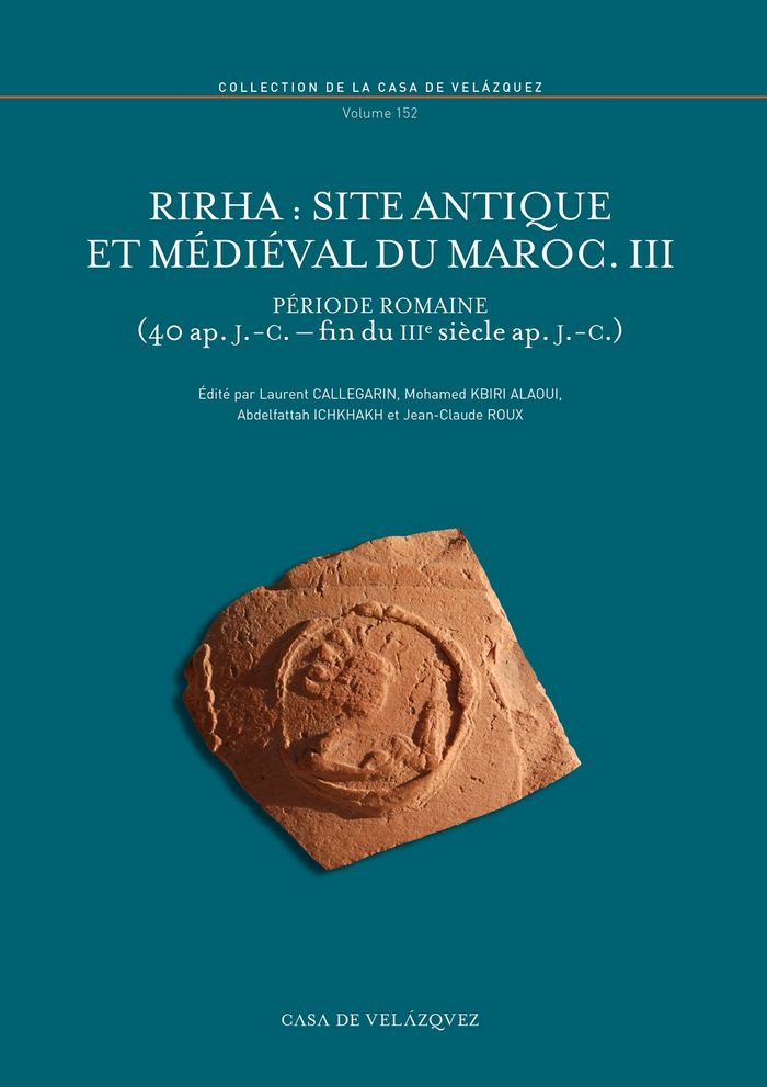 Rirha : site antique et médiéval du Maroc. III, de Varios autores | portada del libro