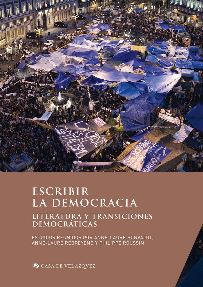 Escribir la democracia, de Varios autores | portada del libro