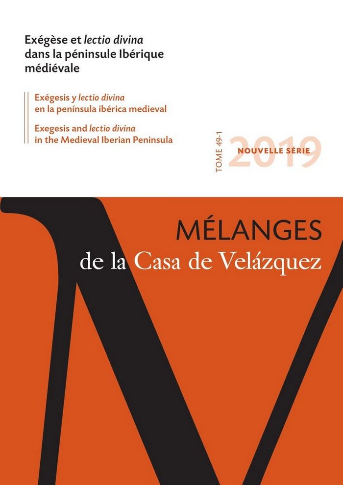 Exégèse et lectio divina dans la péninsule Ibérique médiévale, de Varios autores | portada del libro