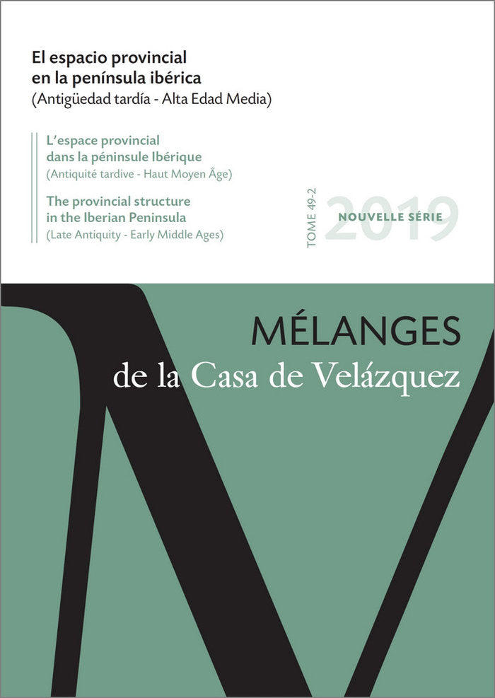 El espacio provincial en la península ibérica, de Varios autores | portada del libro