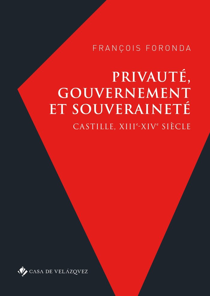Privauté, gouvernement et souveraineté, de Foronda, François | portada del libro