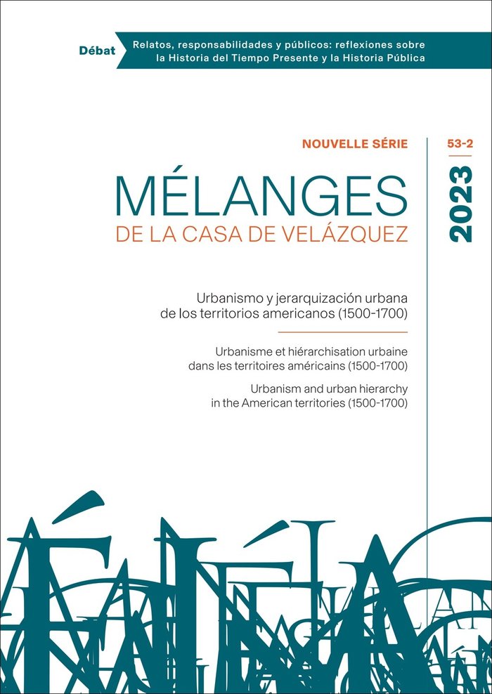 MELANGES DE LA CASA DE VELAZQUEZ, de VARIOS AUTORES | portada del libro