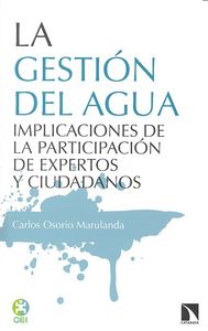 La gestión del agua, de Osorio Marulanda, Carlos | portada del libro