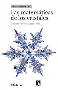 Las matemáticas de los cristales, de de León Rodríguez, Manuel | portada del libro
