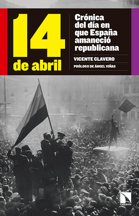 14 de abril, de Clavero Martín, Vicente | portada del libro