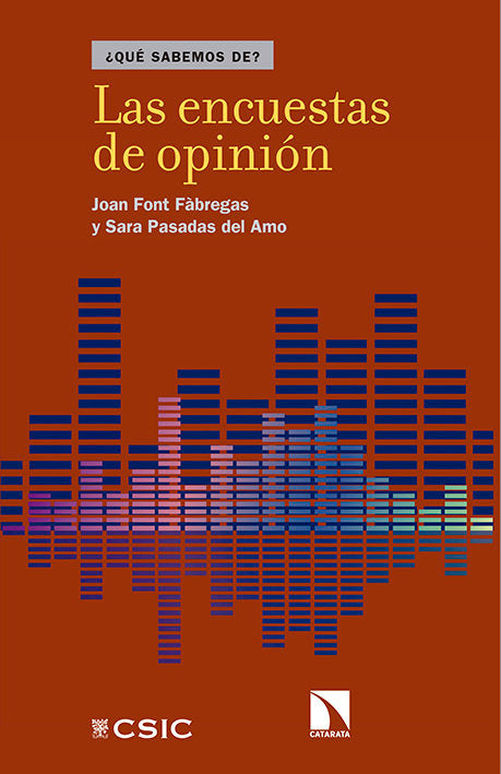 Las encuestas de opinión, de Font Fàbregas, Joan | portada del libro