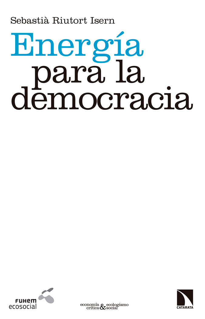 Energía para la democracia, de Riutort Isern, Sebastià | portada del libro