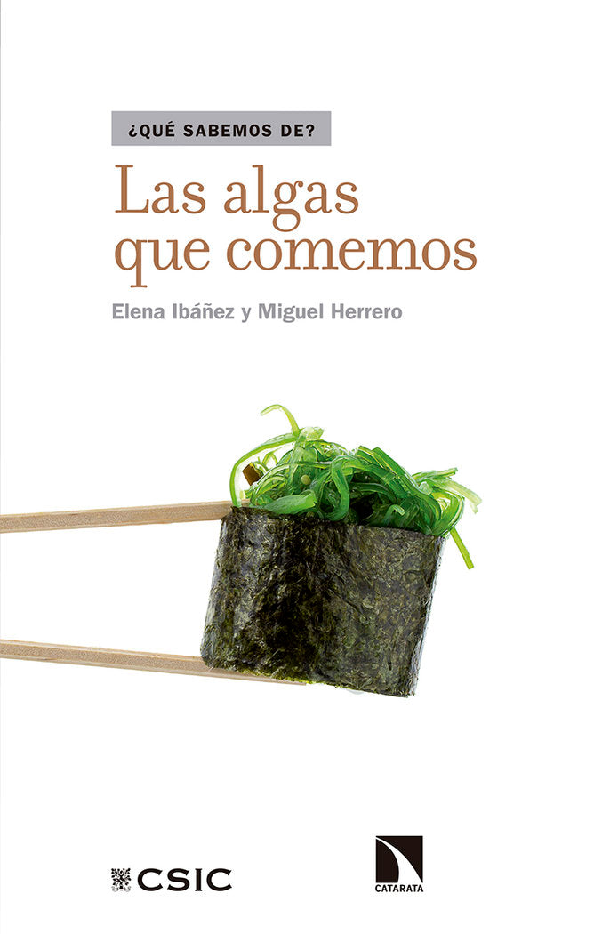 Las algas que comemos, de Ibáñez Ezequiel, Elena | portada del libro