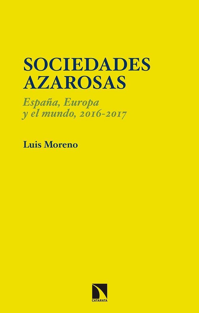 Sociedades azarosas, de Moreno Fernández, Luis | portada del libro